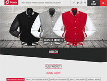 Tablet Screenshot of bergwears.com
